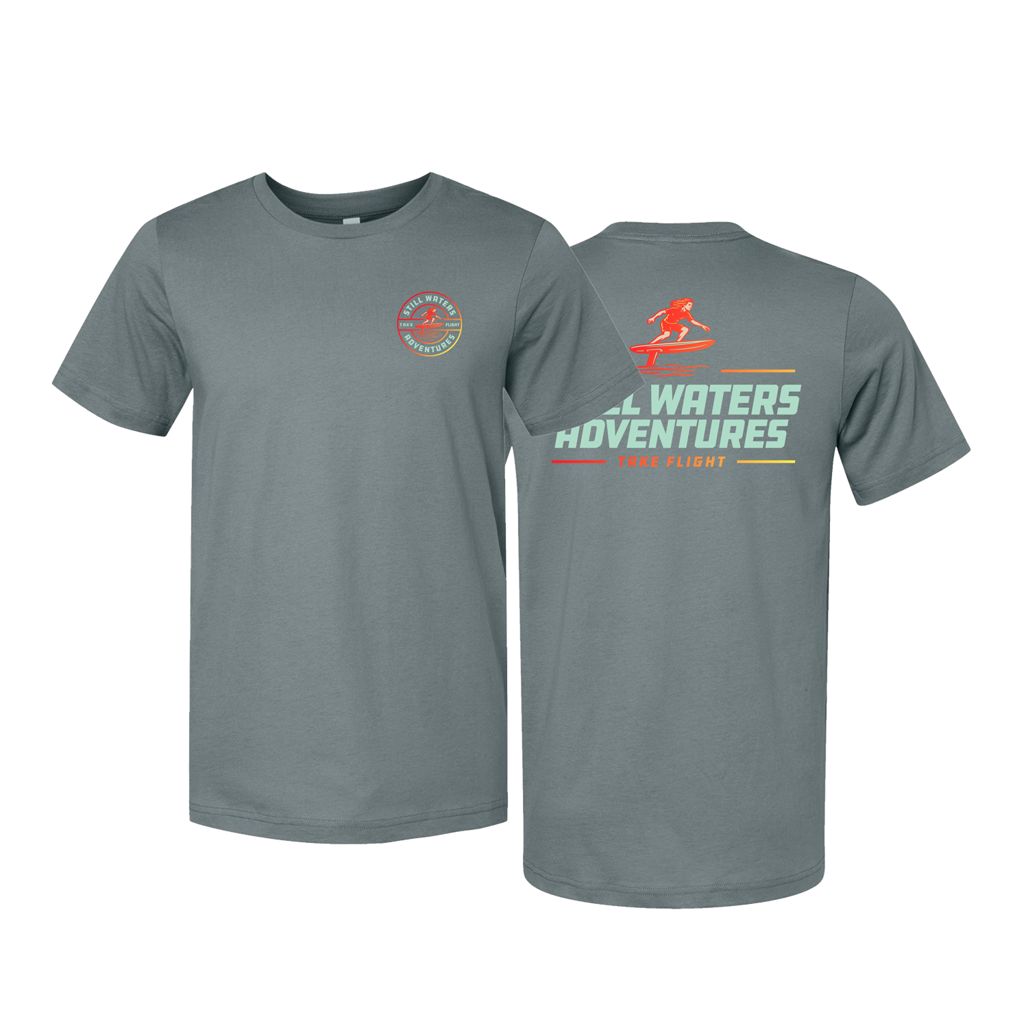 Still Waters Adventures T-Shirt - Grey